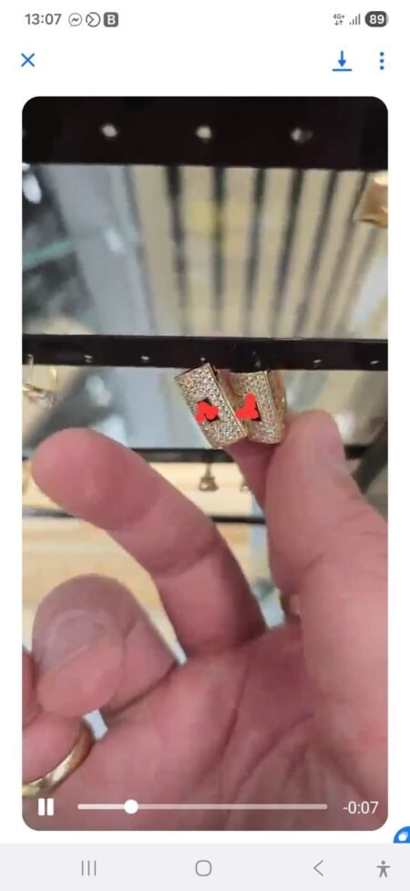 14K Gold Earrings/ Cercei Aur 14K Preorder 04