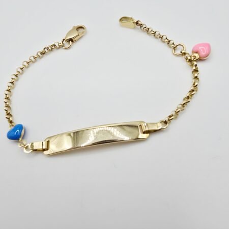 14k Gold Kid's Bracelet/ Bratara Aur 14k Pentru Copii K07