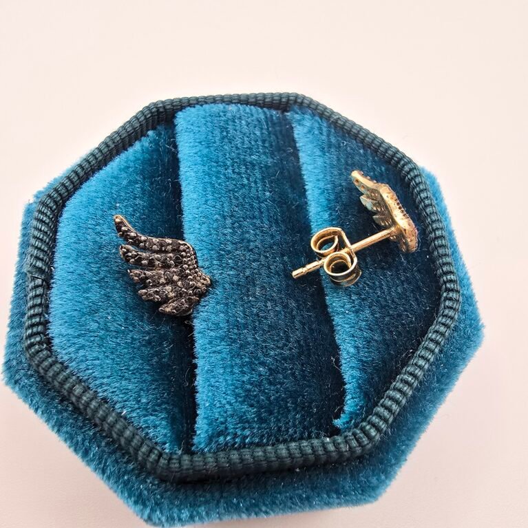 14k Gold Earrings/ Cercei Aur 14k CS080