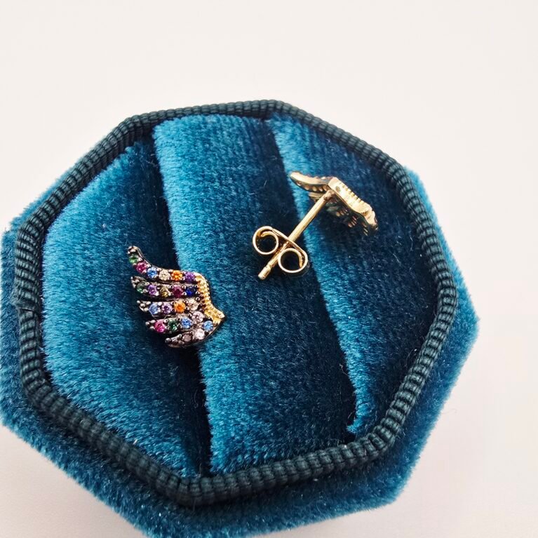 14k Gold Earrings/ Cercei Aur 14k CS081