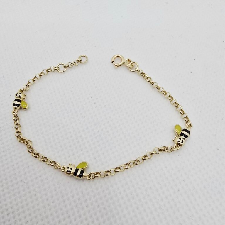14k Gold Kid's Bracelet/ Bratara Aur 14k Pentru Copii K03
