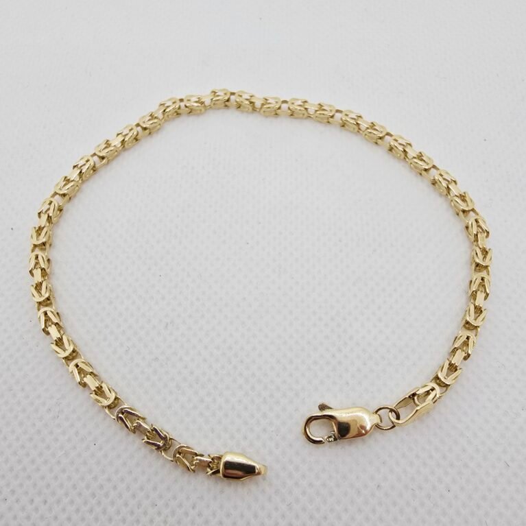 14k Gold Bracelet/ Bratara Aur 14k M025
