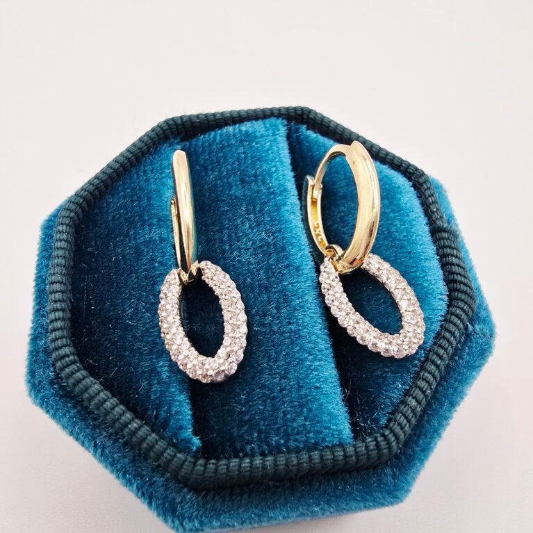 14k Gold Earrings/ Cercei Aur 14k C37