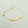 14k Gold Kid's Bracelet/ Bratara Aur 14k Pentru Copii K69