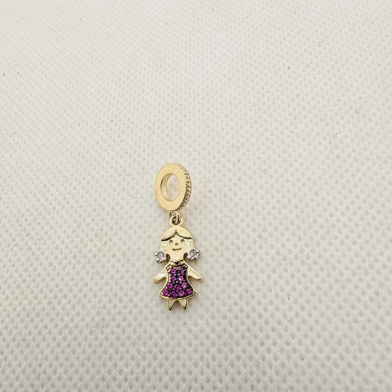 14K Gold Charm/ Charm Aur 14K C62