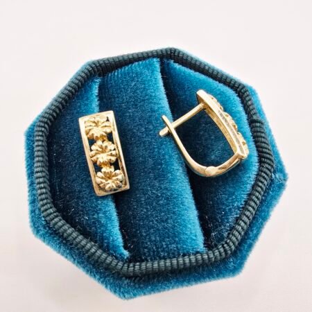 14k Gold Earrings/ Cercei Aur 14k C26