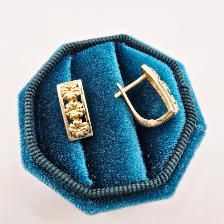 14k Gold Earrings/ Cercei Aur 14k C26