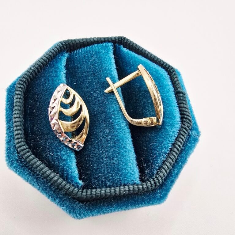 14k Gold Earrings/ Cercei Aur 14k C27