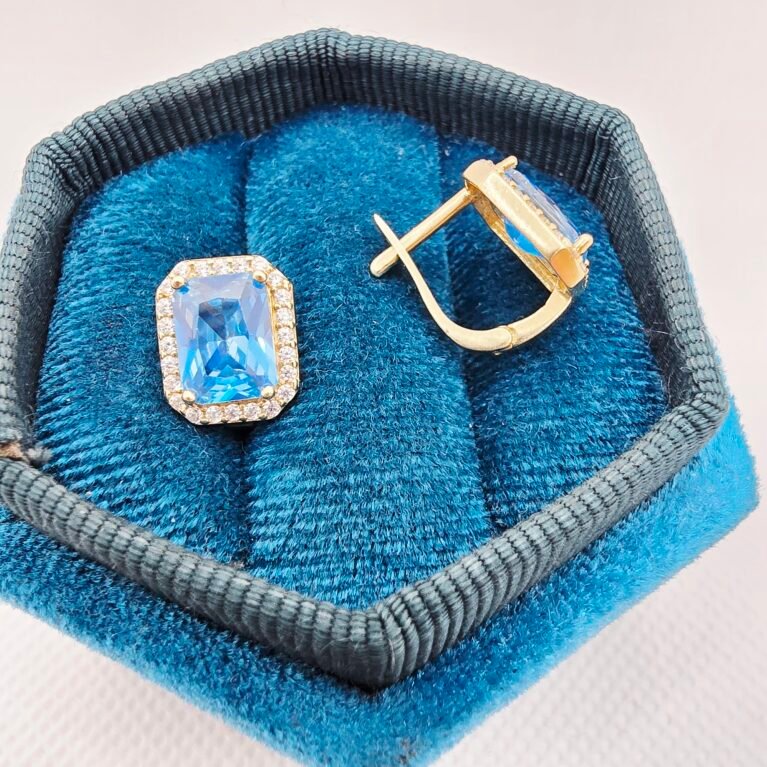 14k Gold Earrings/ Cercei Aur 14k C82