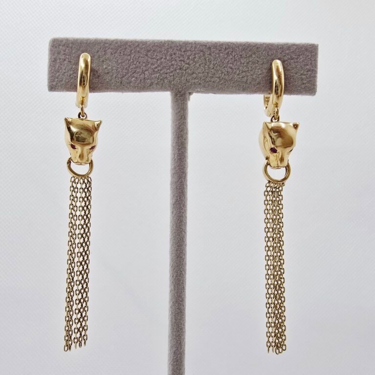 14k Gold Earrings/ Cercei Aur 14k CL133