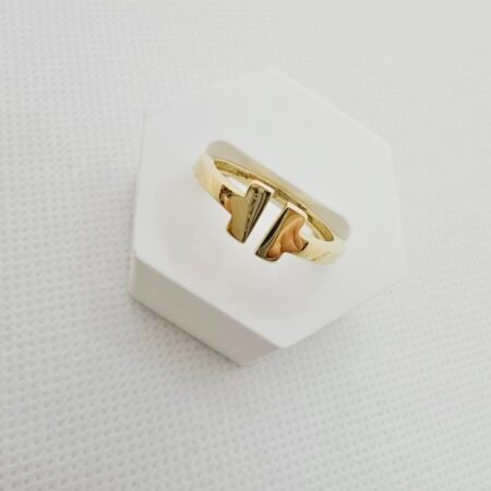 14K GOLD RING/ INEL AUR 14K R037