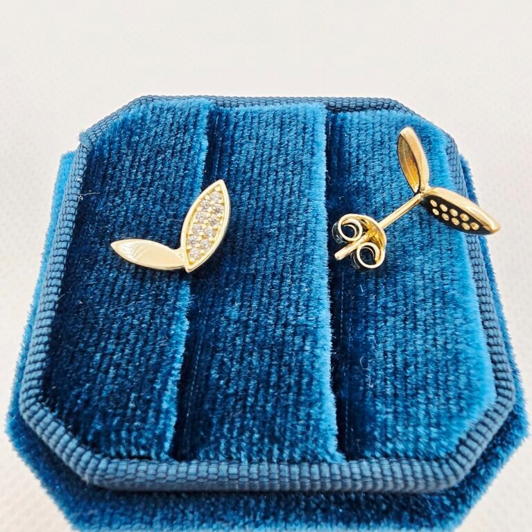 14k Gold Earrings/ Cercei Aur 14k CS032