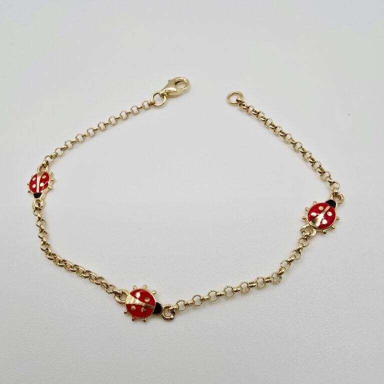14k Gold Kid's Bracelet/ Bratara Aur 14k Pentru Copii K13