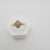 14K GOLD RING/ INEL AUR 14K R0218