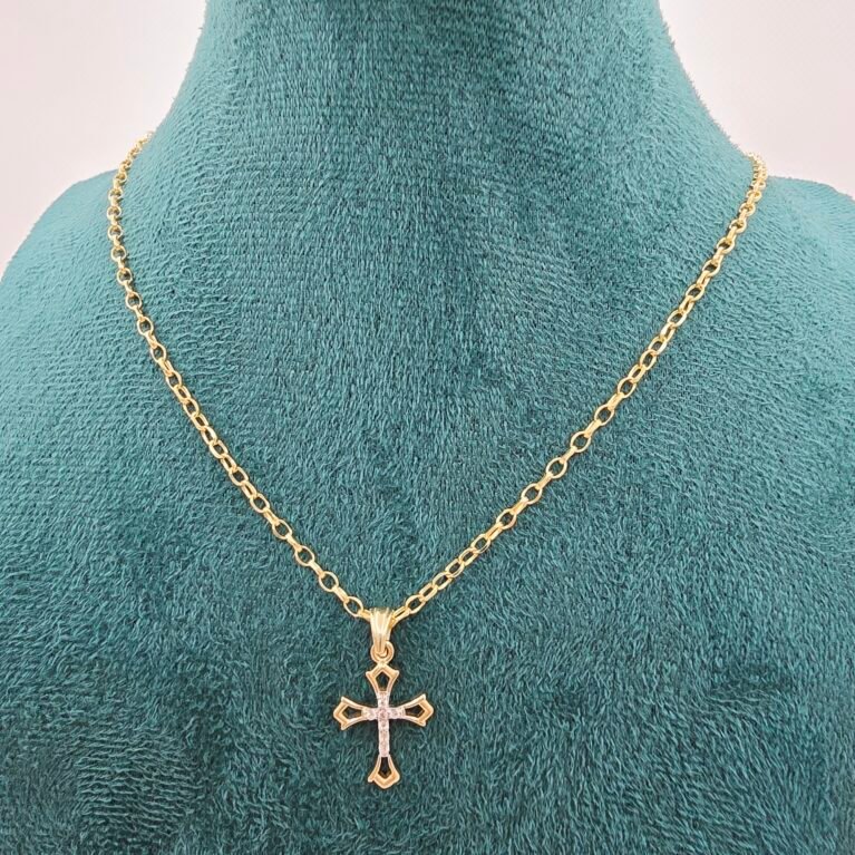 14K Gold Kid’s Necklace/ Lantisor aur 14K pentru copii C01
