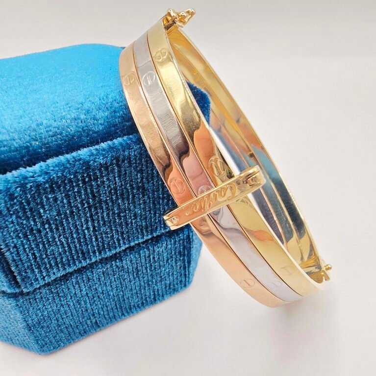 14K Gold Bangle/ Bratara Fixa Aur 14K BF89