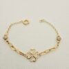14k Gold Bracelet/ Bratara Aur 14k D056