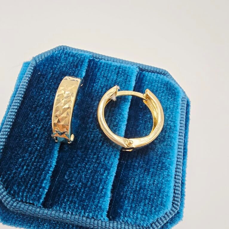 14k Gold Earrings/ Cercei Aur 14k HE29