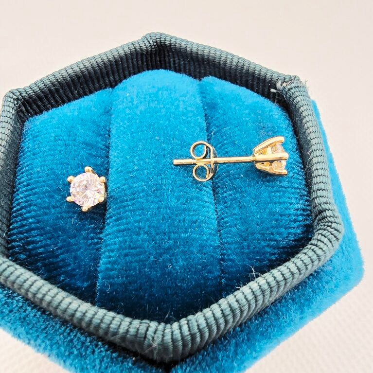 14k Gold Earrings/ Cercei Aur 14k CS149