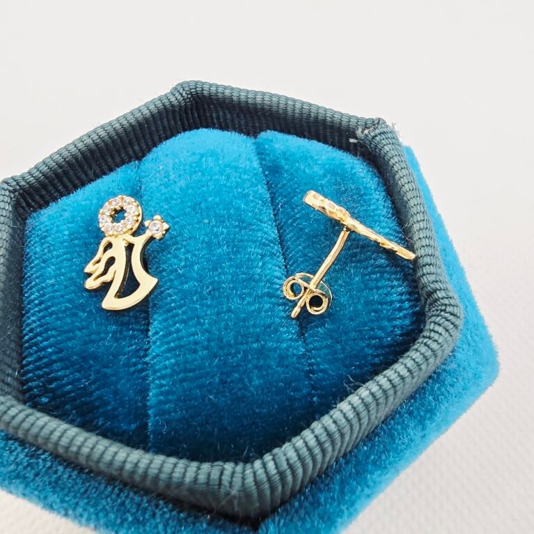 14k Gold Earrings/ Cercei Aur 14k CS150