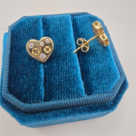 14k Gold Earrings/ Cercei Aur 14k CS155