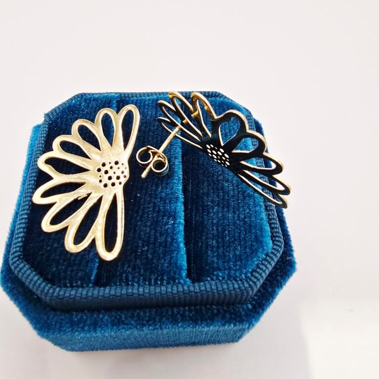 14k Gold Earrings/ Cercei Aur 14k CS174