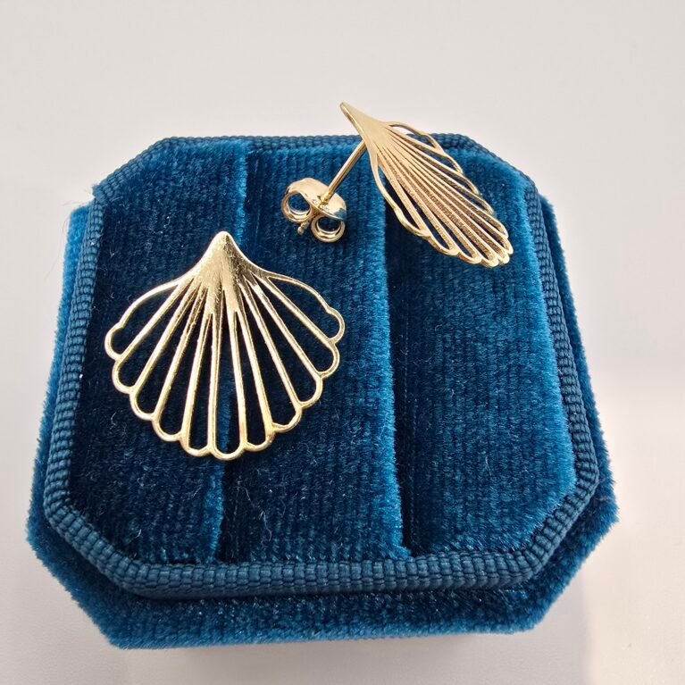 14k Gold Earrings/ Cercei Aur 14k CS184