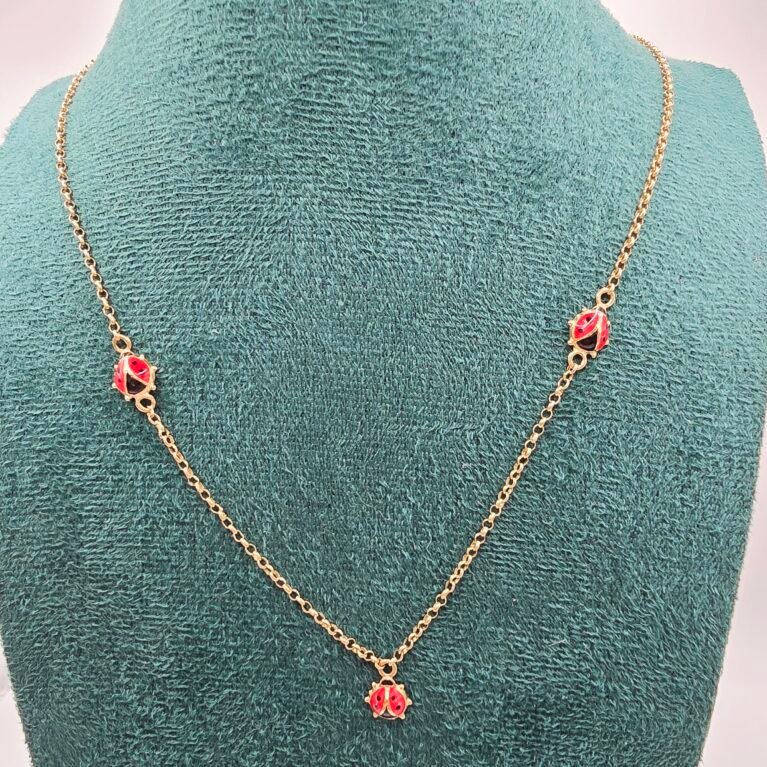 14K Gold Kid’s Necklace/ Lantisor aur 14K pentru copii C21