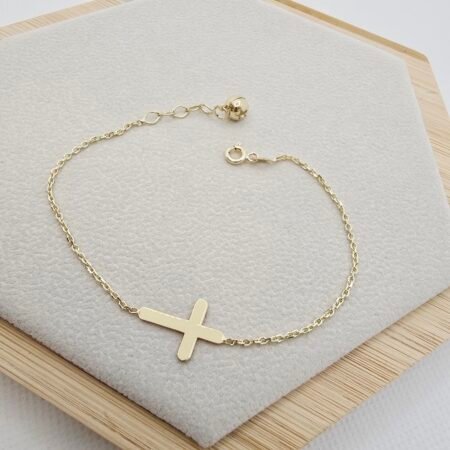 14k Gold Bracelet/ Bratara Aur 14k D0139