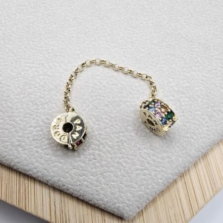 14K Gold Safety Chain C90