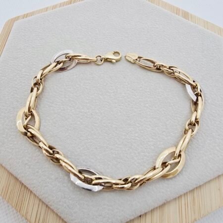 14k Gold Bracelet/ Bratara Aur 14k D063