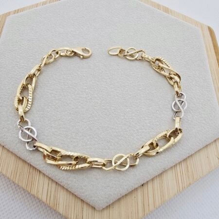 14k Gold Bracelet/ Bratara Aur 14k D0220