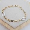 14k Gold Bracelet/ Bratara Aur 14k D0228