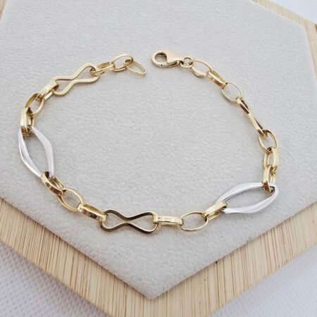 14k Gold Bracelet/ Bratara Aur 14k D0229