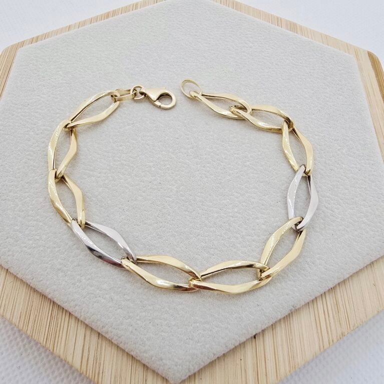 14k Gold Bracelet/ Bratara Aur 14k D0230
