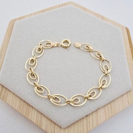 14k Gold Bracelet/ Bratara Aur 14k D0235
