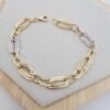 14k Gold Bracelet/ Bratara Aur 14k D069