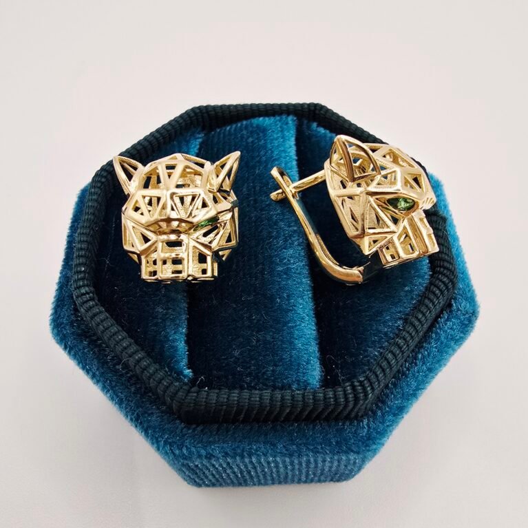 14k Gold Earrings/ Cercei Aur 14k C139