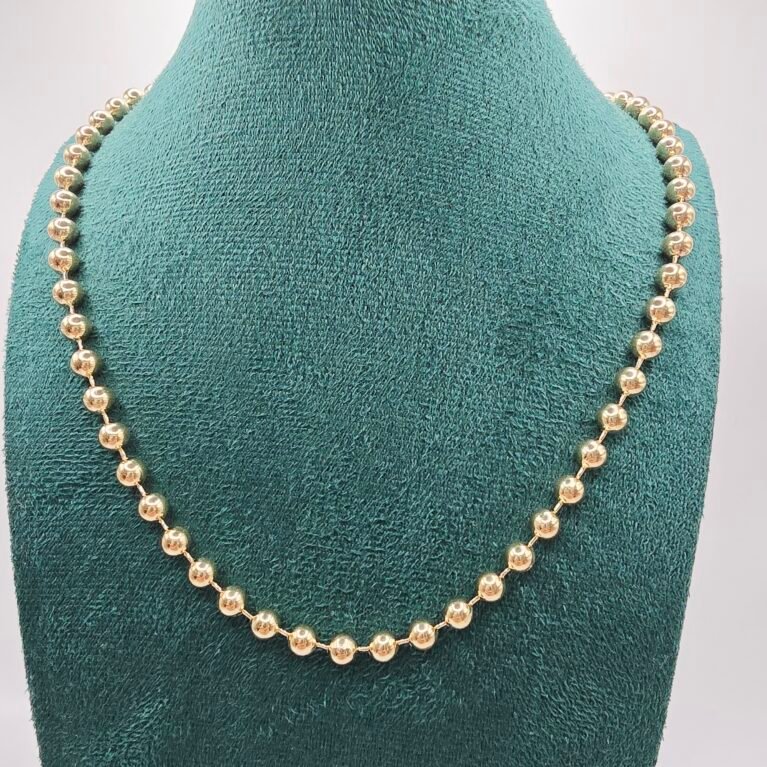 14K Gold Chain/ Lant Aur 14K 60
