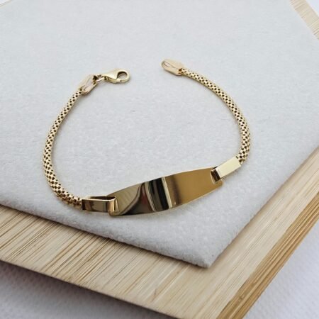 14k Gold Kid's Bracelet/ Bratara Aur 14k Pentru Copii K34