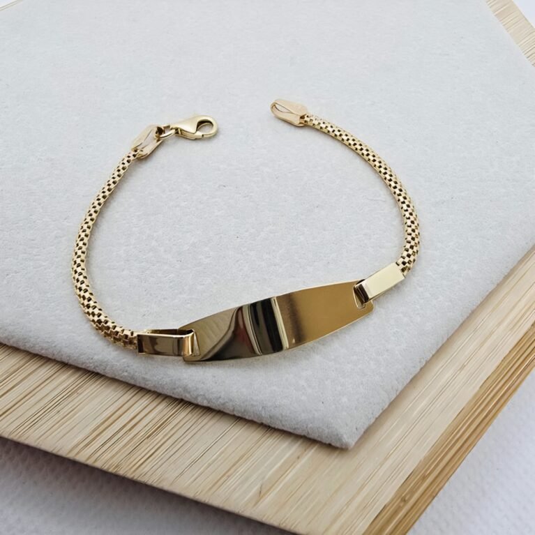 14k Gold Kid's Bracelet/ Bratara Aur 14k Pentru Copii K34