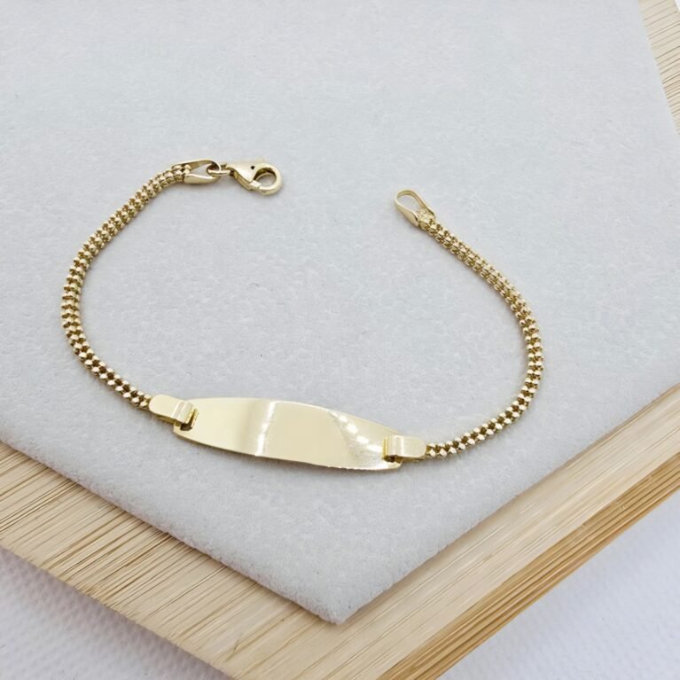 14k Gold Kid's Bracelet/ Bratara Aur 14k Pentru Copii K05