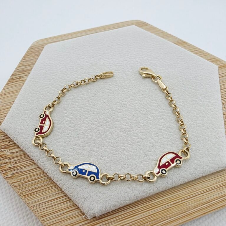 14k Gold Kid's Bracelet/ Bratara Aur 14k Pentru Copii K67