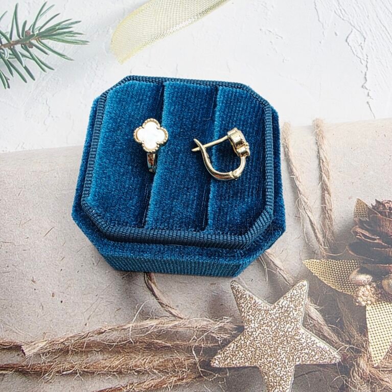 14k Gold Earrings/ Cercei Aur 14k C178