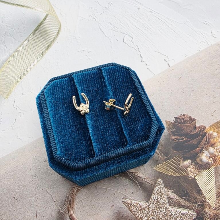 14k Gold Earrings/ Cercei Aur 14k CS213