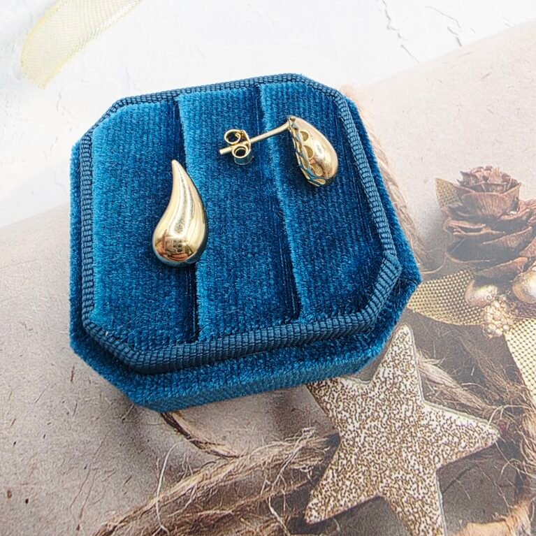 14k Gold Earrings/ Cercei Aur 14k CS216