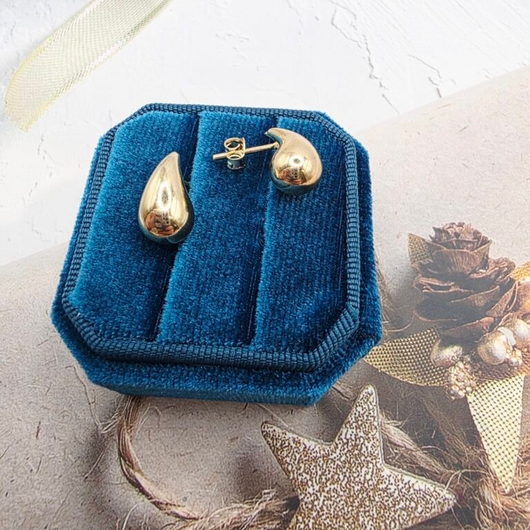 14k Gold Earrings/ Cercei Aur 14k CS217
