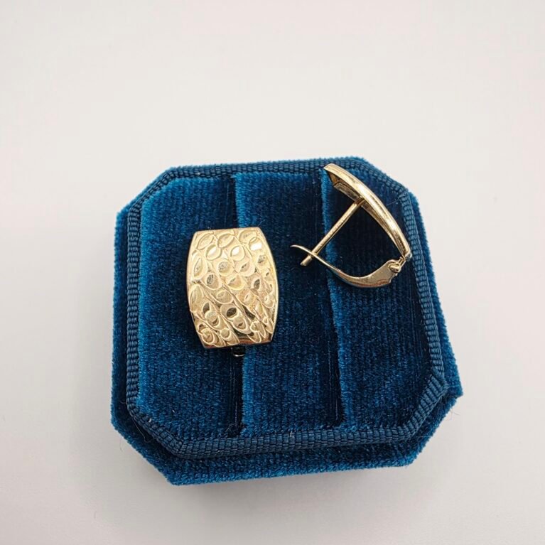 14k Gold Earrings/ Cercei Aur 14k C198