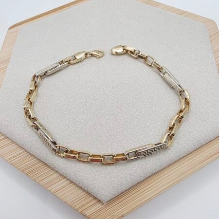 14k Gold Bracelet/ Bratara Aur 14k M075