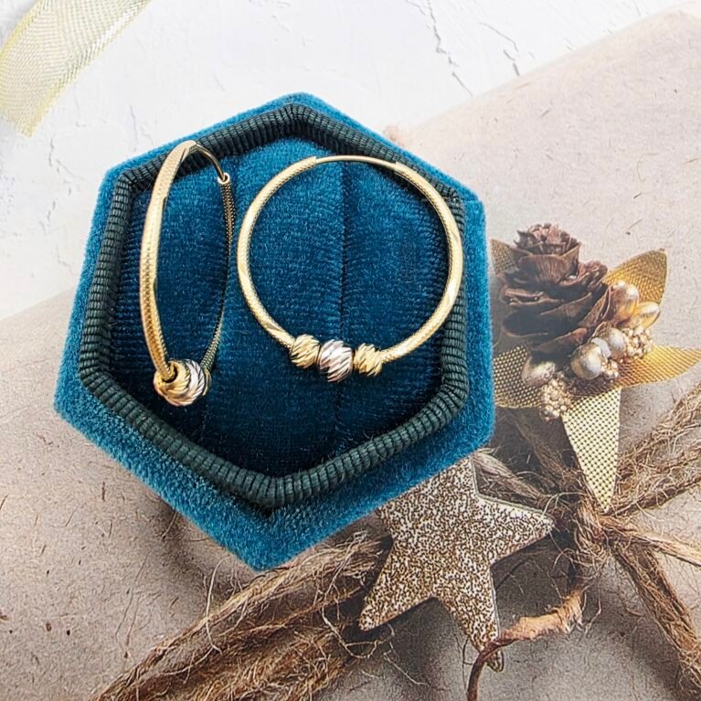 14k Gold Earrings/ Cercei Aur 14k HE85